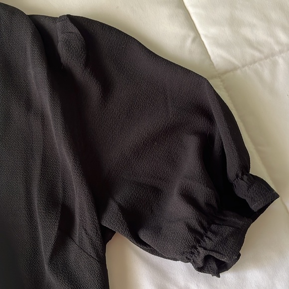 Monteau Los Angeles black dress. Size M. Short sleeve - Picture 4 of 6